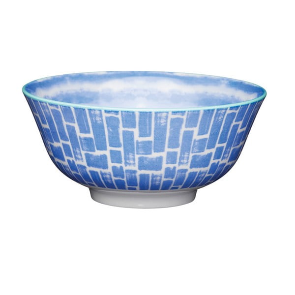 Mėlynas keramikos dubuo "Kitchen Craft" akvarelė, ⌀ 15,5 cm