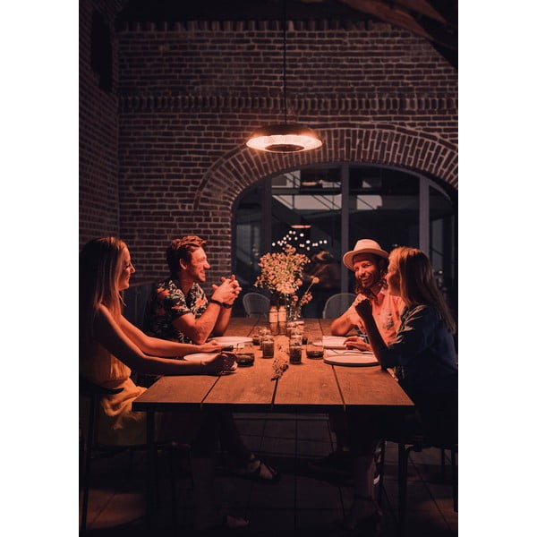 Juodas pakabinamas elektrinis šildytuvas ENDERS Marbella-image-1