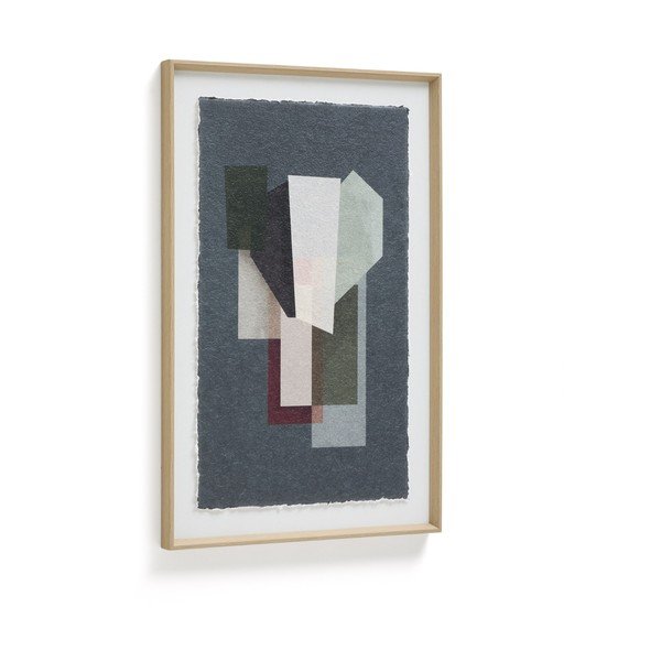 Spausdintas paveikslas su rėmeliu/tapyba ant drobės 60x90 cm Veluni – Kave Home
