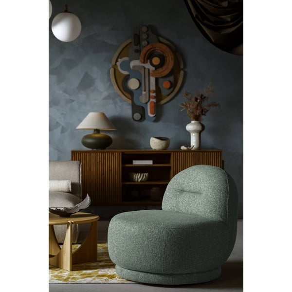 Žalios spalvos krėslas Ovo – Miuform-image-1