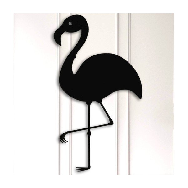 Juoda sienų apdaila Flamingo