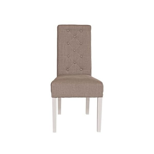 1 kėdė Twitter Balta/smėlio spalvos