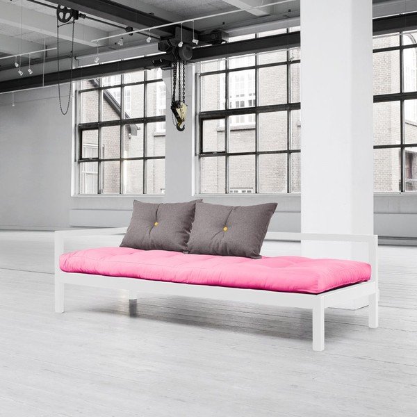 Daugiafunkcinė sofa "Karup Soul Cool Gray/Magenta/Amarillo-image-1