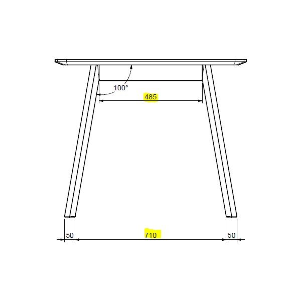 Sulankstomas ąžuolinis valgomojo stalas Unique Furniture Rho, 150 x 90 cm-image-3