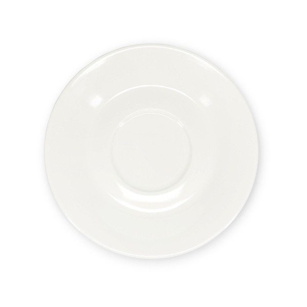 Baltos spalvos iš porceliano lėkštutė ø 15,5 cm Barista – BonBistro