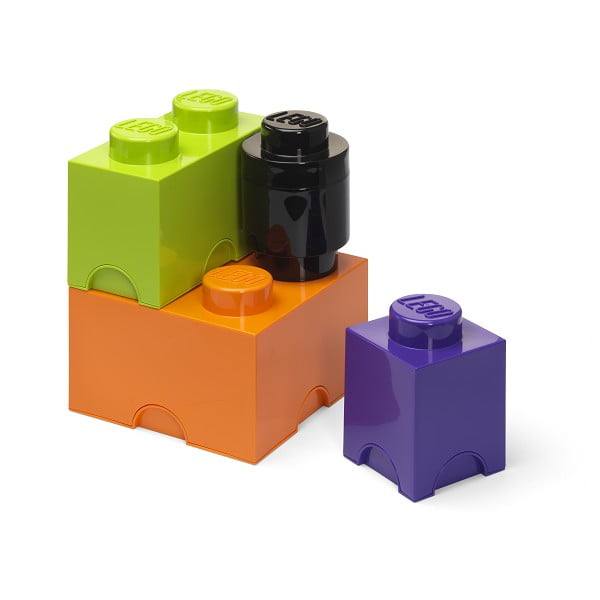 Plastikinės vaikiškos dėžės, 4 vnt. Box - LEGO®