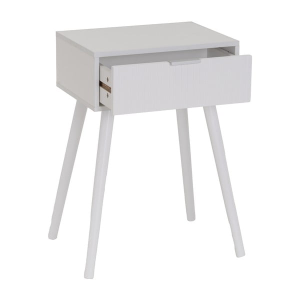 Naktinis staliukas baltos spalvos – Casa Selección-image-1
