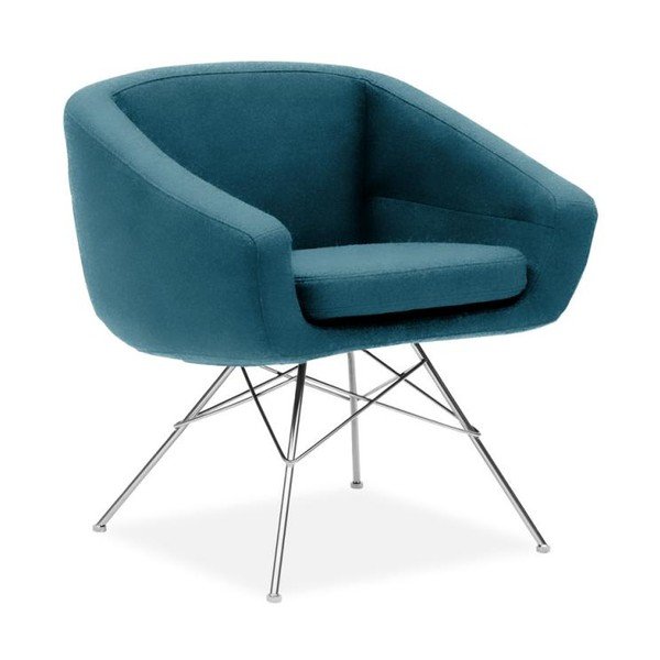 Turkio spalvos fotelis Softline Aiko-image-4