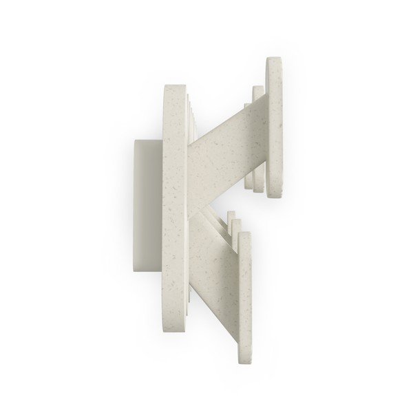 Smėlio spalvos iš plieno sieninė lentyna 16 cm Tempo – Umbra-image-4
