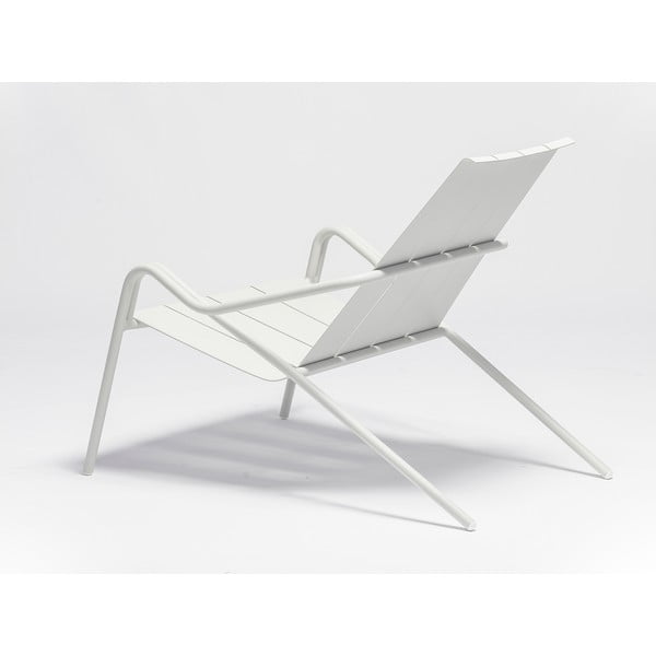 Metalinis sodo krėslas baltos spalvos Fleole – Ezeis-image-2
