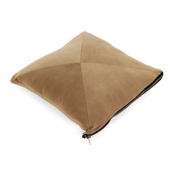 Šviesiai ruda Žąsų minkšta pagalvė, 45 x 45 cm