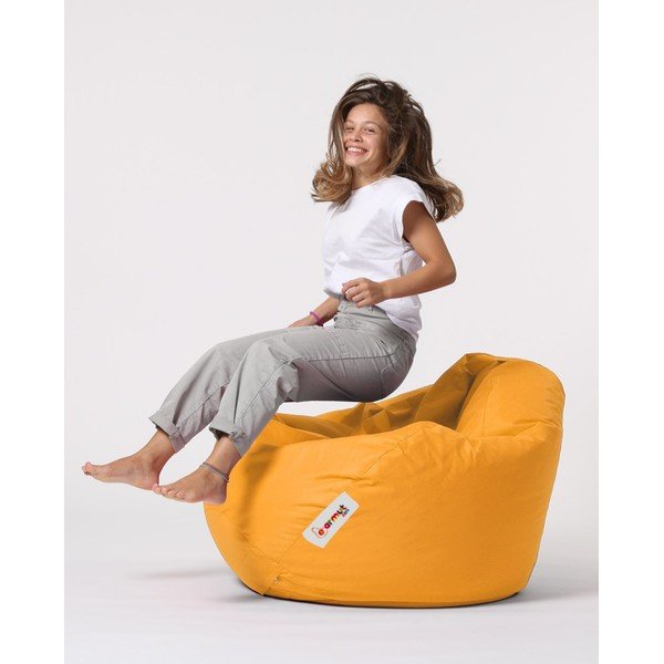 Sodo sėdmaišis geltonos spalvos Premium XXL – Floriane Garden-image-2