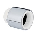 Sidabrinės spalvos dušo galvutės tvirtinimas Wenko