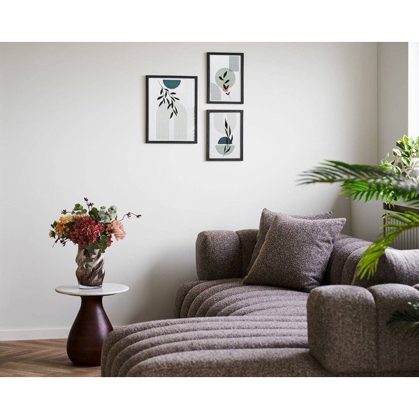 Juodos spalvos pakabinami rėmai 3 vnt. 30x40 cm Aspen – House Nordic-image-1