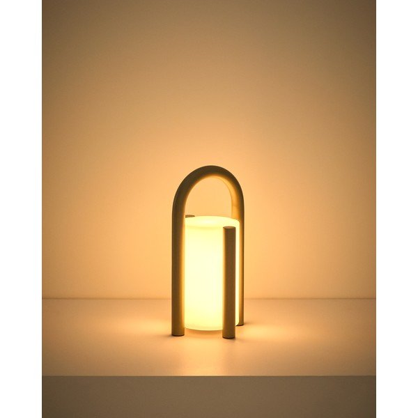 Nešiojamas lauko šviestuvas LED USB ø 14 cm Leros – Kave Home-image-4