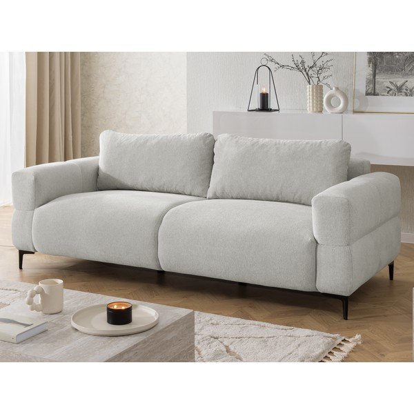 Šviesiai pilkos spalvos sofa 217 cm Helio – Ropez-image-3