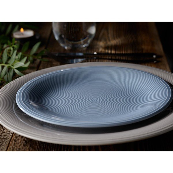 Mėlyna porcelianinė desertinė lėkštė Villeroy & Boch Like Color Loop, ø 21,5 cm-image-4