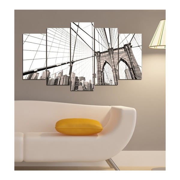 Daugiadalis 3D Art Gris tiltas, 102 x 60 cm-image-1