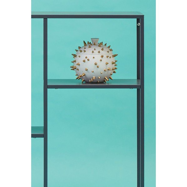 Pilkos spalvos iš plieno pastatoma lentyna 80x81x26 cm Acero – Premier Housewares-image-3