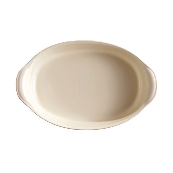 Ovalus kepimo indas dramblio kaulo spalvos "Emile Henry", 3,8 l-image-1