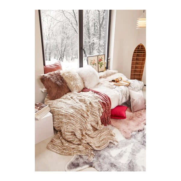 Balta avikailio pagalvė Tiseco Home Studio, 45 x 45 cm-image-4