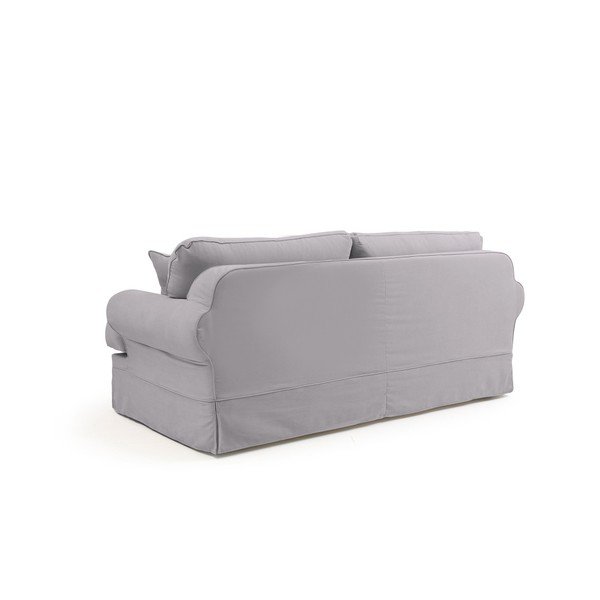 Šviesiai pilka dvivietė sofa "Max Winzer Hermine-image-2