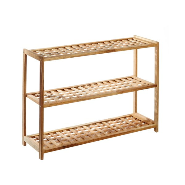 Iš riešutmedžio masyvo spintelė batams natūralios spalvos – Premier Housewares