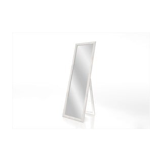 Grindų veidrodis su baltu rėmu Styler Sicilia, 46 x 146 cm