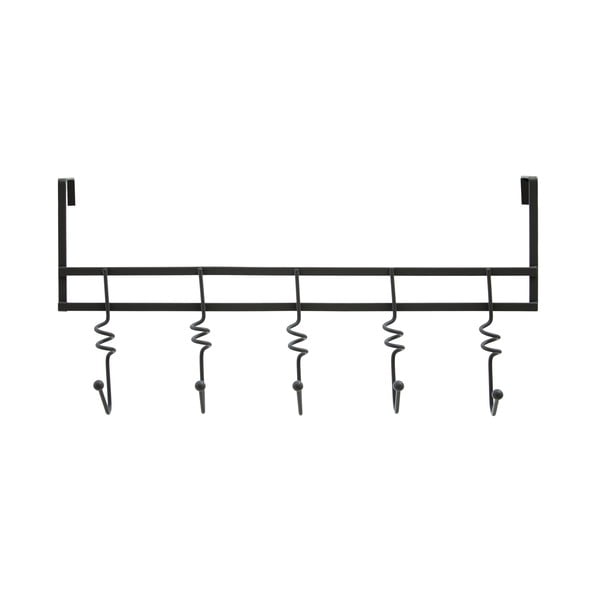 Iš metalo durų pakaba juodos spalvos 46 cm Jaxen – Premier Housewares