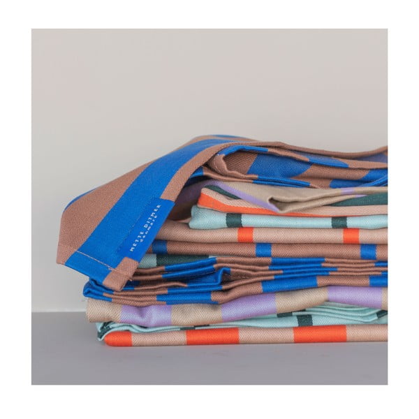 Iš medvilnės virtuvės rankšluosčiai 2 vnt. 50x70 cm Stripes – Mette Ditmer Denmark-image-3