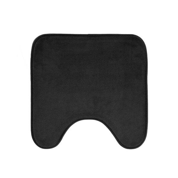 Vonios kilimėlis juodos spalvos tualetui 45x45 cm Vitamine – douceur d'intérieur