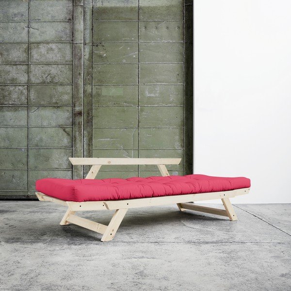 Sofa "Karup Bebop Natural/Magenta-image-1
