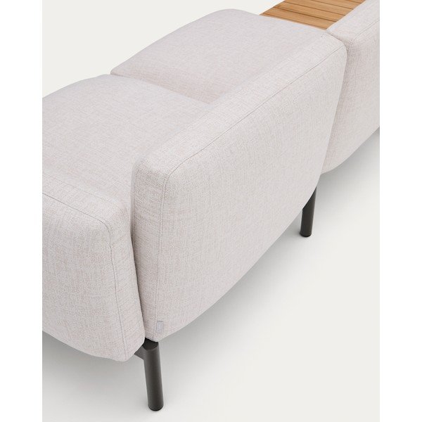 Smėlio spalvos iš audinio sodo sofa Sorells – Kave Home-image-4
