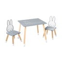 Vaikiškų baldų komplektas 3 vnt. Miffy – Roba