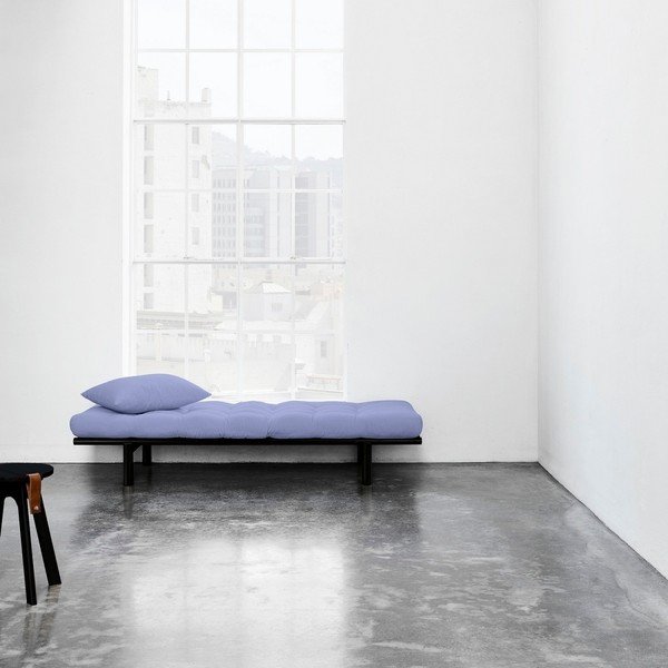 Sofa "Karup Pace Black/Blue Breeze-image-1