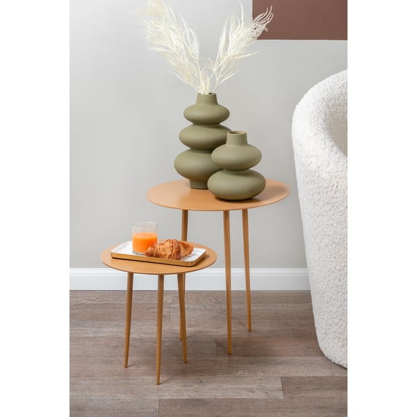 Žalios spalvos keraminė vaza Karlsson Circles, aukštis 28,5 cm-image-1