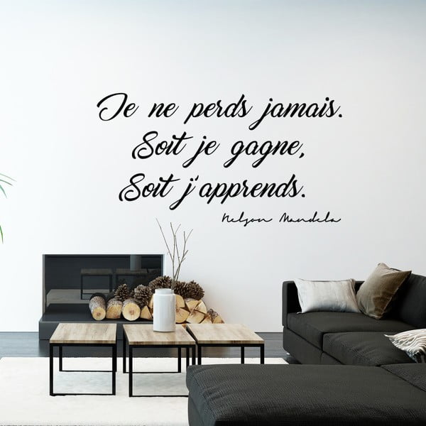 Lipdukas su prancūziška citata Ambiance Je Ne Perds, 50 x 100 cm