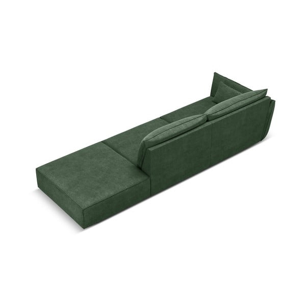 Gultas tamsiai žalios spalvos (su kairiuoju kampu) Vanda – Mazzini Sofas-image-3
