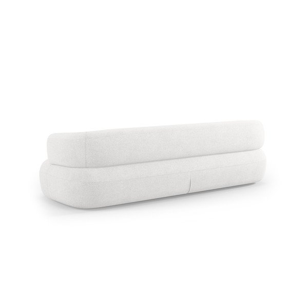 Dramblio kaulo spalvos sofa iš boucle 226 cm Jenny – Micadoni -image-3