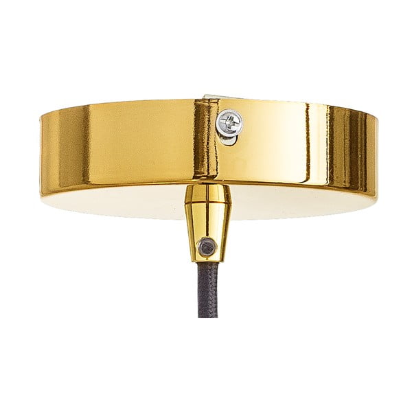 Gintarinės spalvos kabantis šviestuvas ø 22 cm su stiklo gaubtu Adar – Bloomingville-image-2