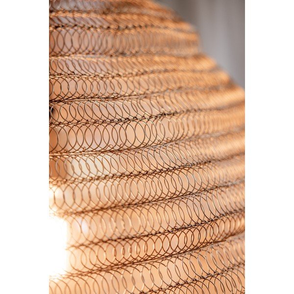 Kabantis šviestuvas auksinės spalvos ø 50 cm su metaliniu gaubtu Tazza – Markslöjd-image-3