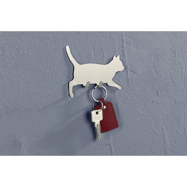 Savaime išsilaikantys nerūdijančiojo plieno kabliukai (2 vnt.) Cat - Maximex-image-1