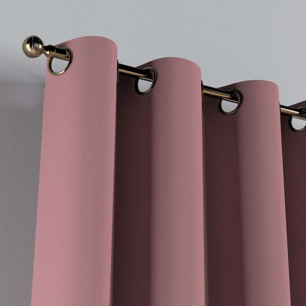 Rožinės užuolaidos 260x130 cm Cotton Story - Yellow Tipi-image-3