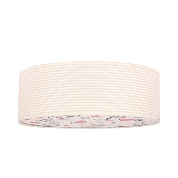 Vaikiškas lubinis šviestuvas ø 38 cm su tekstiliniu gaubtu Kiddy – Candellux Lighting