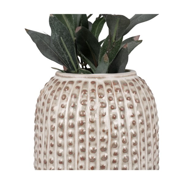 Vaza smėlio spalvos iš keramikos – House Nordic-image-2