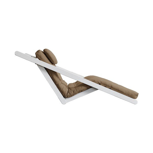 Kintama poilsio kėdė Karup Design Figo White/Mocca-image-3