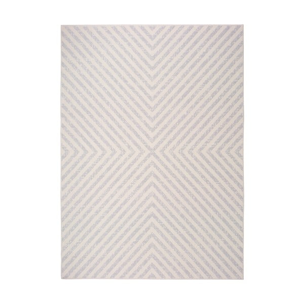 Kreminės ir baltos spalvos lauko kilimas "Universal Cannes Hypnotic", 200 x 140 cm