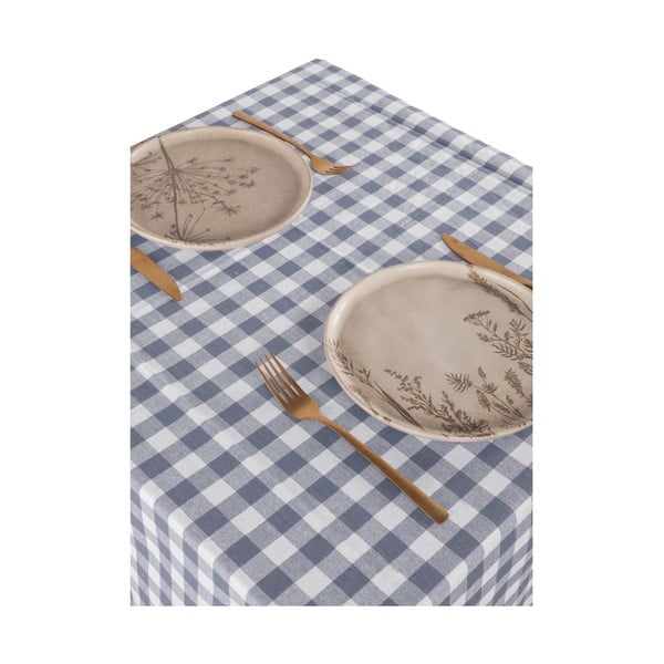 Iš medvilnės staltiesė 150x250 cm Gingham – Tiseco Home Studio-image-1