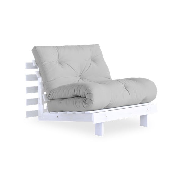 Sulankstomas fotelis Karup Design Roots White/Light Grey