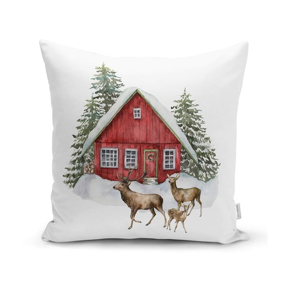 Tekstilinis užvalkalas su Kalėdų motyvu 43x43 cm - Mila Home